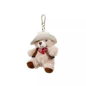 Zara Cowboy Teddy Bear Keychain